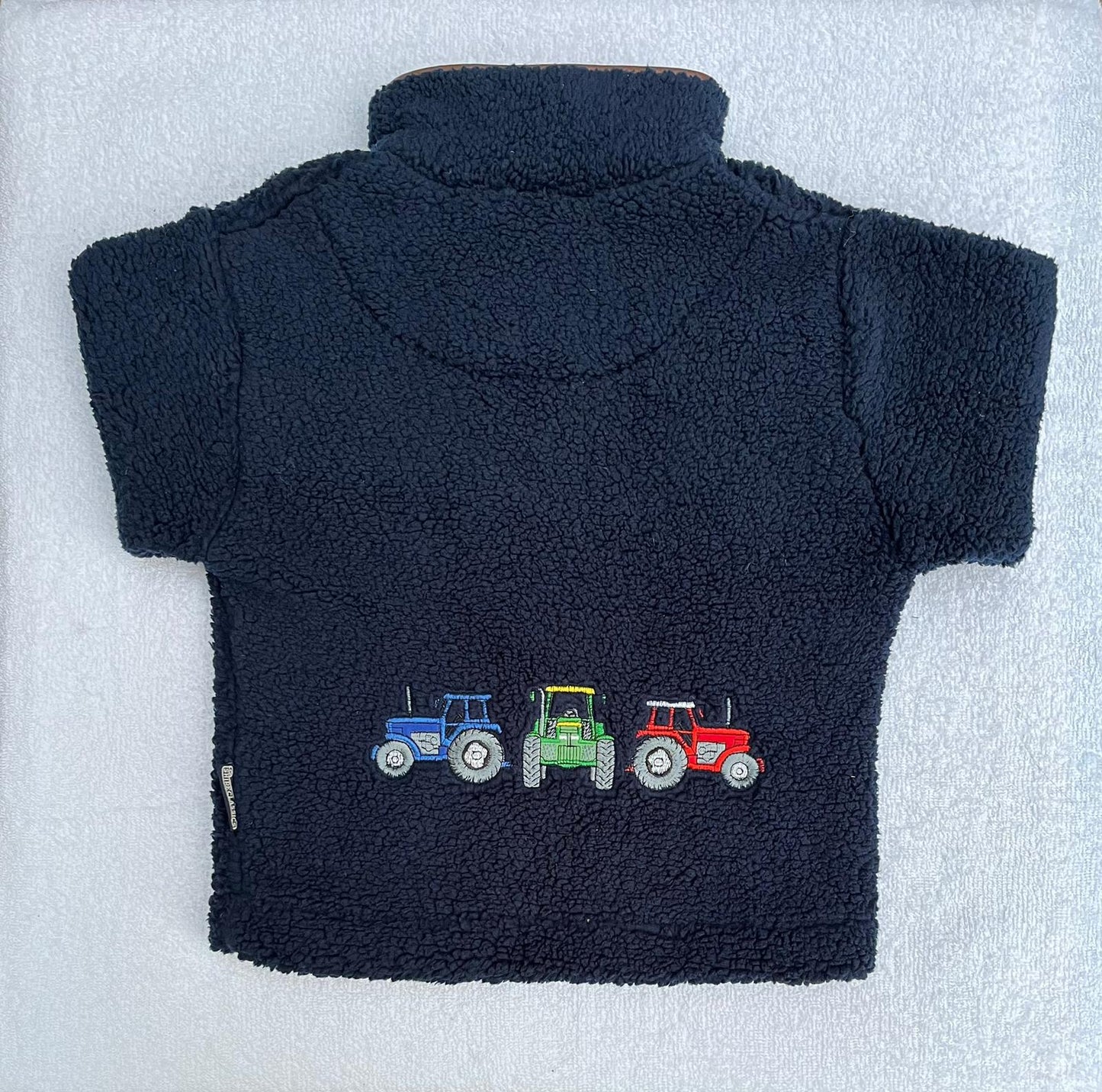 Navy Fleece - Tractors